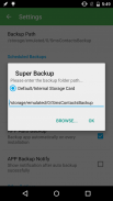 Super Backup: SMS & Kontakt screenshot 3