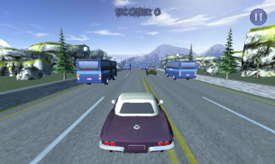 3d car racing game الرياضة سباق السيارات المرور screenshot 2