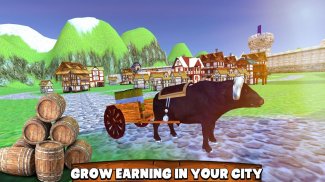 Extreme Bull cargo driving Game: Animal Simulator screenshot 6