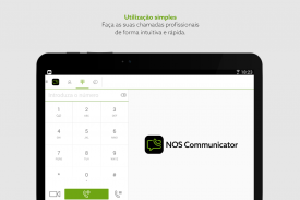 NOS Communicator para Tablet screenshot 0