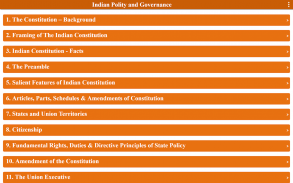 Indian Constitution, Polity & Governance (Free) screenshot 5