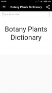 Botany Plants Dictionary screenshot 2