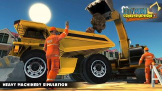 Mega City Road Construction Machine Operator Game screenshot 5