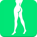 Buttocks, legs and hips workout for home Icon
