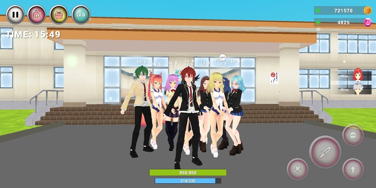 Anime High School Simulator - Загрузить APK для Android | Aptoide