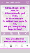 Birthday Wishes & Messages : Greeting Cards screenshot 3