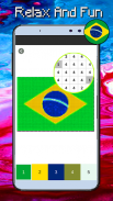 Flag Coloring Color By Number:PixelArt screenshot 0