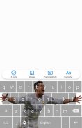 Cristiano Ronaldo themed keyboard screenshot 1