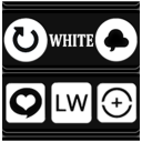 White and Black Icon Pack ✨Free✨ Icon