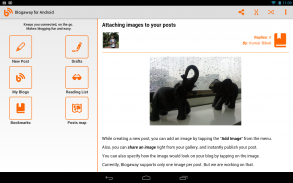 Blogaway for Android (Blogger) screenshot 0