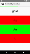 Chemical Symbols Quiz screenshot 1