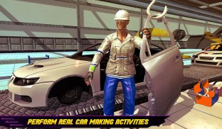 Car Maker Auto Mechanic Sports Car Builder Giochi screenshot 13