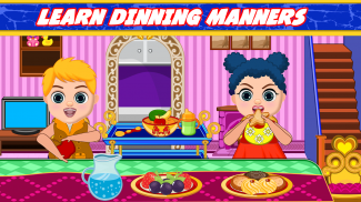 Learn Home Manners: Mommy & Baby Games screenshot 3