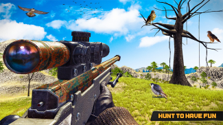 鸟类狩猎冒险：2020年鸟类射击游戏 screenshot 1