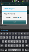 Income,Expense &Budget Manager screenshot 5