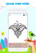 How to Draw Henna Tatoo Designs screenshot 3