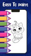 Cool 44 Cats Coloring Cartoon 2021 screenshot 0