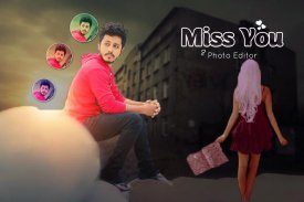 Miss You Photo Editor screenshot 2