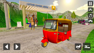 3D Tuk Tuk Auto Rickshaw Drive screenshot 1