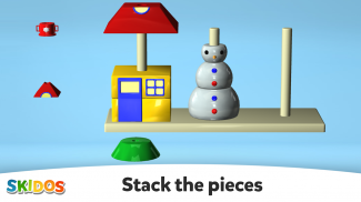 SKIDOS Sort and Stack: Learning Games for Kids screenshot 1