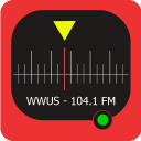 104.1 FM WWUS Radio Station Icon