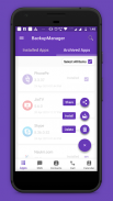 Backup SMS,Backup Contacts,Backup Call History App screenshot 2
