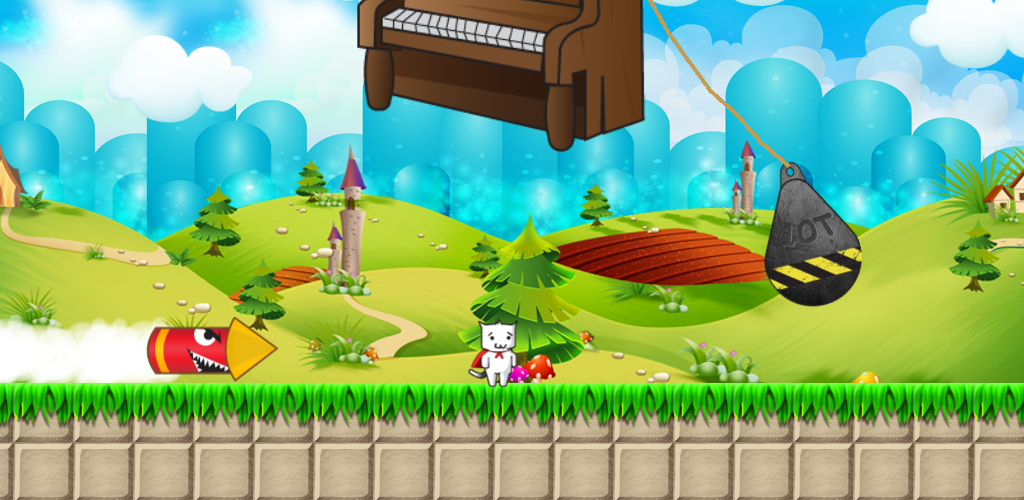 Syobon action super cat world. Very difficult game Apk Download