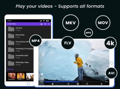 Video Oynatıcı HD - MP4 Çalar, Medya Oynatıcı screenshot 7