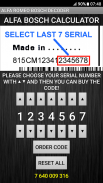 Bosch Alfa Romeo Radio Code screenshot 2