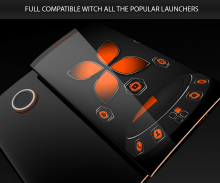 Soft Touch Orange - Next Theme screenshot 0