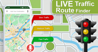 Voice GPS Driving Directions,navigation Route screenshot 1