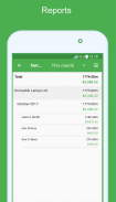 Green Timesheet - shift work log and payroll app screenshot 14