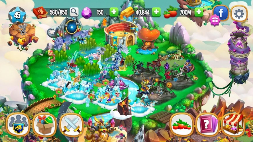 Dragon City Mobile screenshot 2