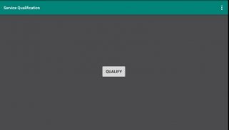 Service Qualification screenshot 0