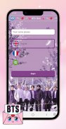 BTS Messenger : Chat Simulator screenshot 1