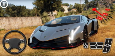 Veneno Roadster Car Simulator: Real Driving Games screenshot 4