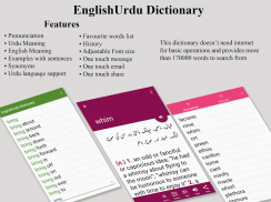 EnglishUrdu Dictionary screenshot 2