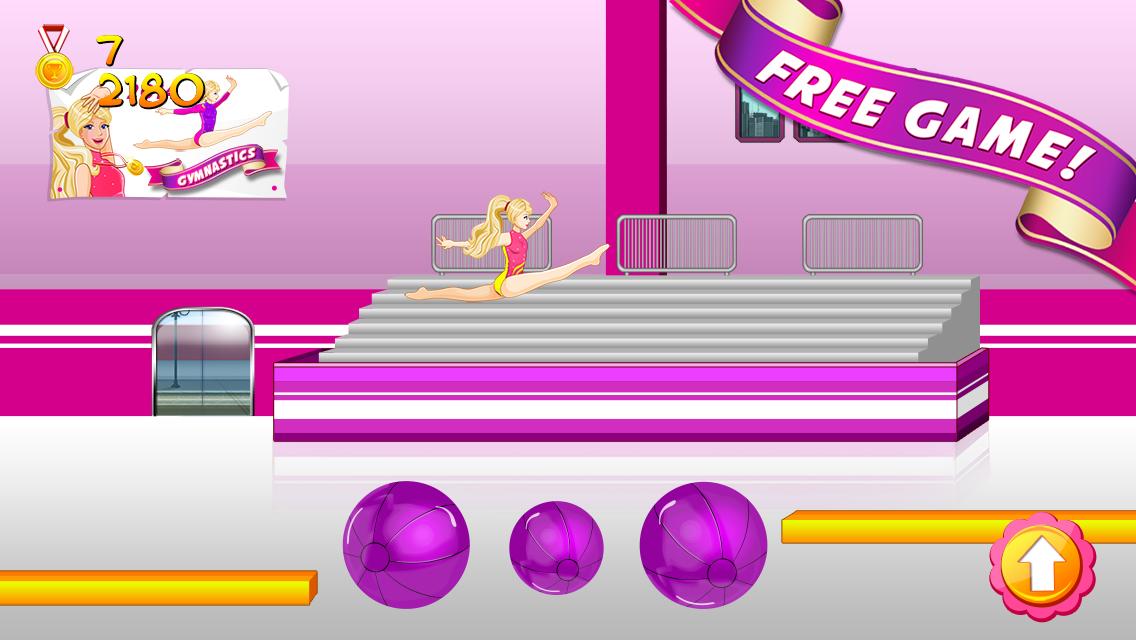 Barbie gymnastics outlet game