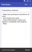 Fluid Notes - Notepad & Note Sharing screenshot 0