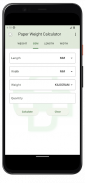 Paper Weight Calculator screenshot 4
