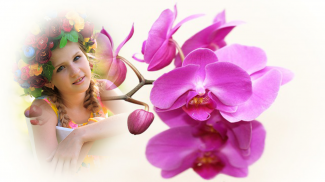 orchid photo frames costume montage editor screenshot 7