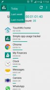 Simple app usage tracker screenshot 1