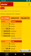 Spanish verbs conjugator screenshot 5