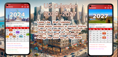 US Calendar 2024