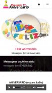Mensagens de Aniversário screenshot 1