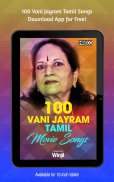 100 Top Vani Jayram Tamil Songs screenshot 4