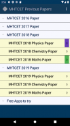 MHTCET Previous Papers screenshot 1