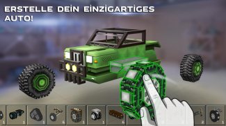 Blocky Cars - panzer spiele, online spiele screenshot 1