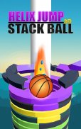 Helix stack Ball jump 3d: Drop The Helix Ball Game screenshot 0