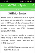 Learn XHTML screenshot 1